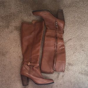 UGG leather tall Claudine boots